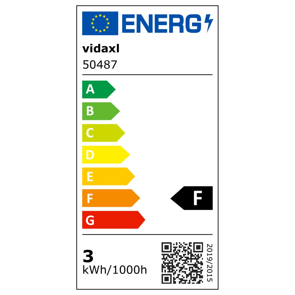 Deckenleuchte mit 3 LED-Glühlampen G9 120 W