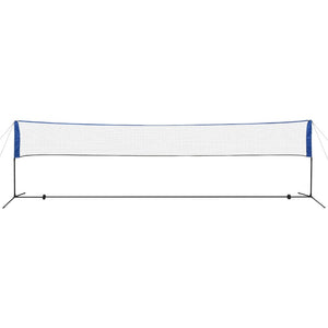 vidaXL Badmintonnetz mit Federbällen 600x155 cm