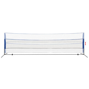 vidaXL Badmintonnetz mit Federbällen 600x155 cm