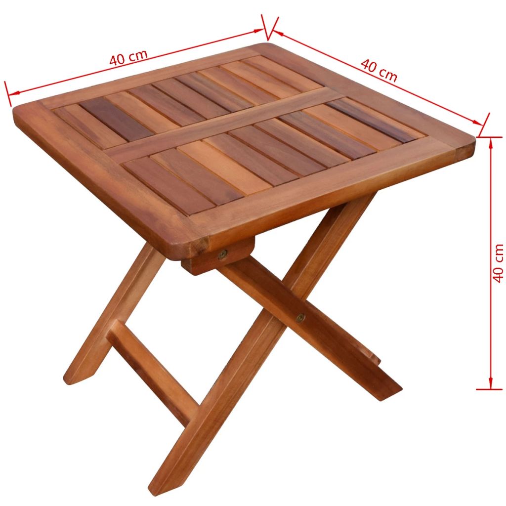 Sonnenliegen 2 Stk. mit Tisch Akazie Massivholz