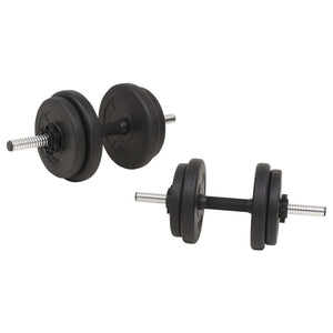 Langhantel- und Kurzhantel-Set 30 kg Stilecasa