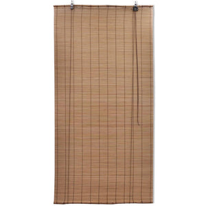 vidaXL Bambusrollo 100x220 cm Braun