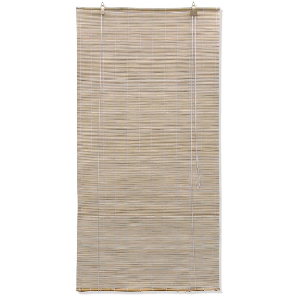 vidaXL Bambusrollo 150x160 cm Natur