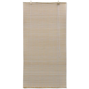 vidaXL Bambusrollo 150x160 cm Natur