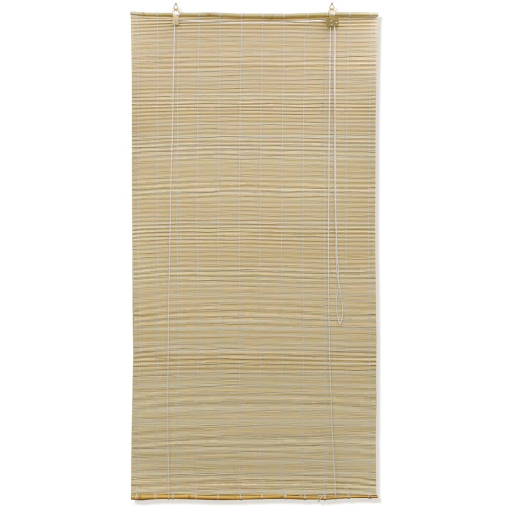 vidaXL Bambusrollo 140x220 cm Natur