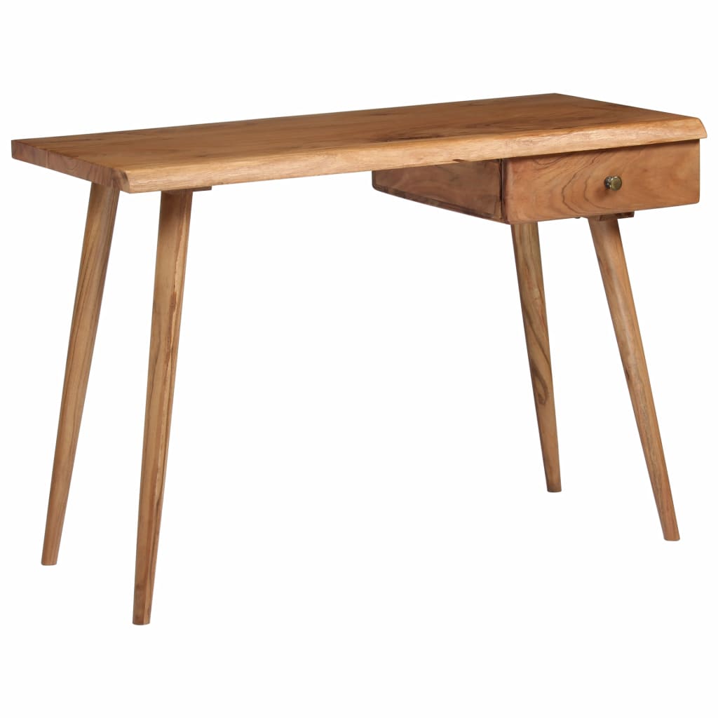 vidaXL Schreibtisch Akazienholz Massiv 110 x 50 x 76 cm