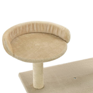 Katzen-Kratzbaum Sisal 95 cm Beige Stilecasa