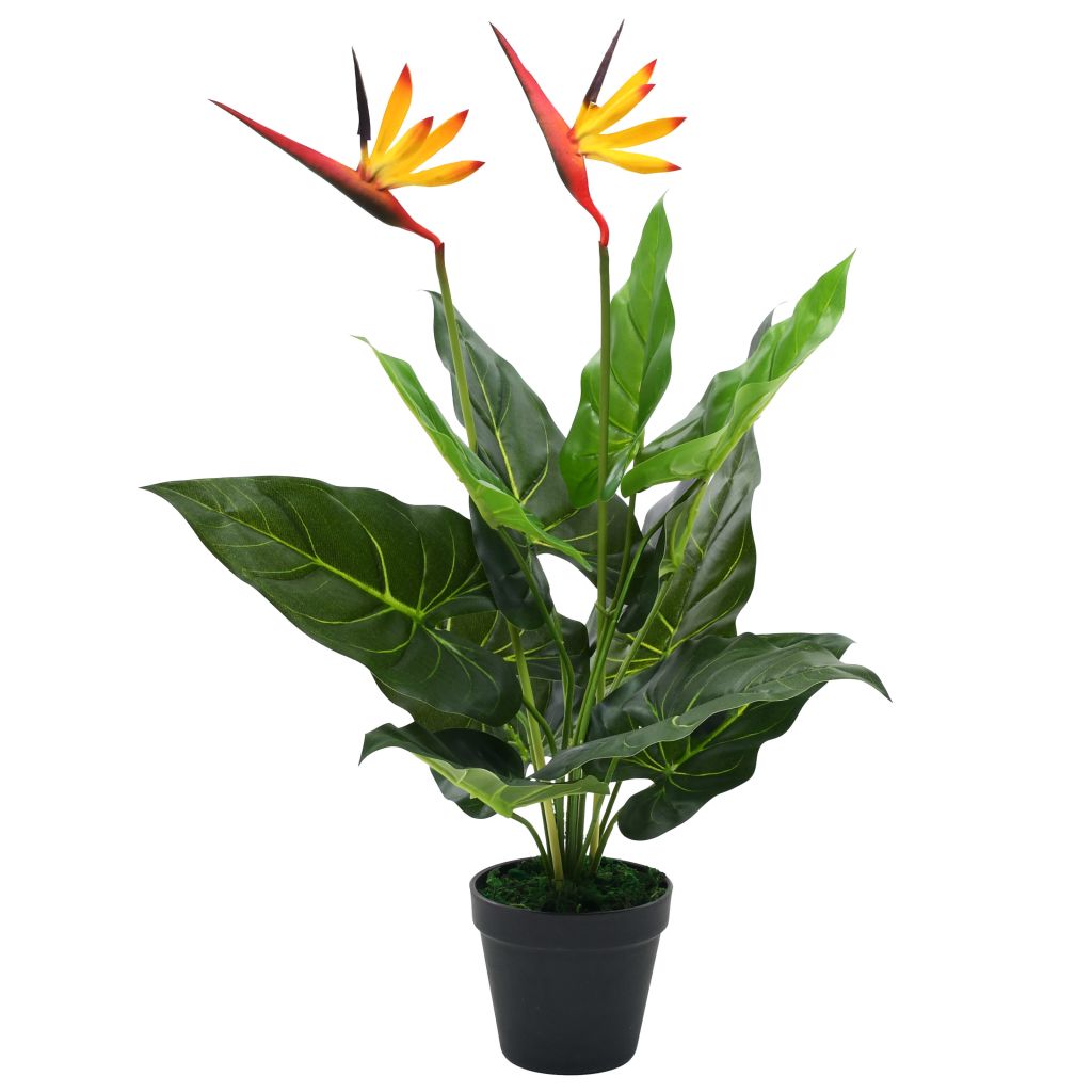 vidaXL Künstliche Strelitzia Reginae Paradiesvogelblume 66 cm