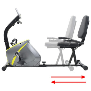 Magnetisches Sitz-Ergometer mit Pulsmessung Stilecasa