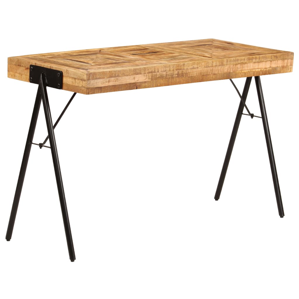 vidaXL Schreibtisch Massivholz Mango 118 x 50 x 75 cm