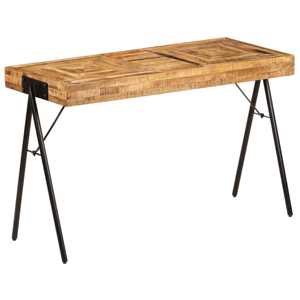 vidaXL Schreibtisch Massivholz Mango 118 x 50 x 75 cm