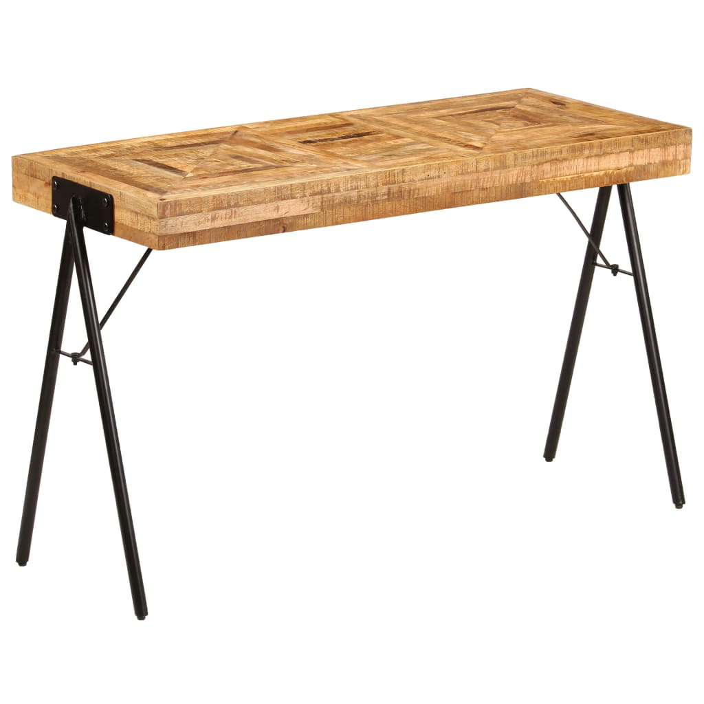 vidaXL Schreibtisch Massivholz Mango 118 x 50 x 75 cm