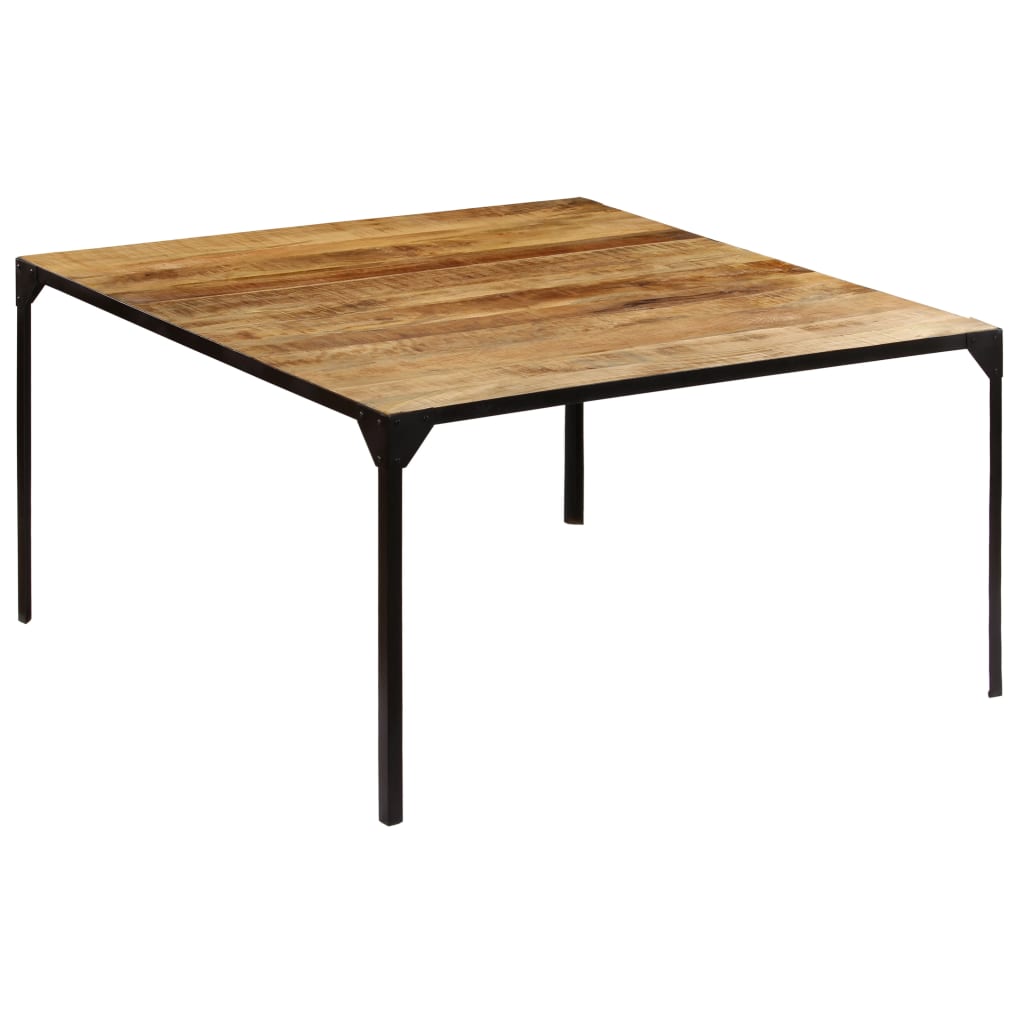 Esstisch 140 x 140 x 76 cm Mango-Massivholz Stilecasa