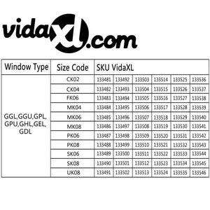 Verdunkelungsrollo Grau FK06 Stilecasa