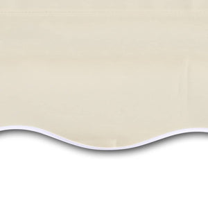 vidaXL Markisenbespannung Canvas Creme 450x300 cm