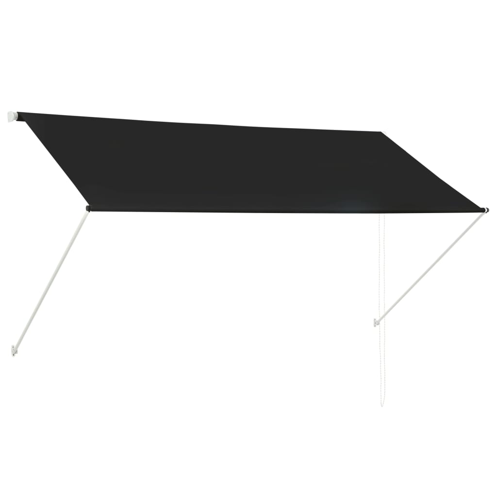 Einziehbare Markise 250×150 cm Anthrazit Stilecasa