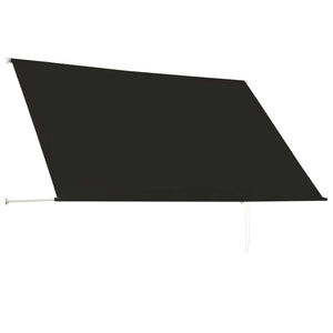 Einziehbare Markise 250×150 cm Anthrazit Stilecasa