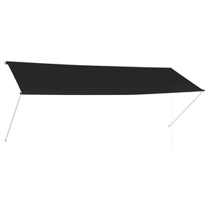 vidaXL Einziehbare Markise 350×150 cm Anthrazit