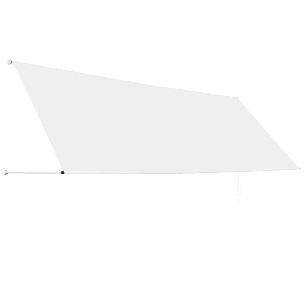 vidaXL Einziehbare Markise 400×150 cm Creme