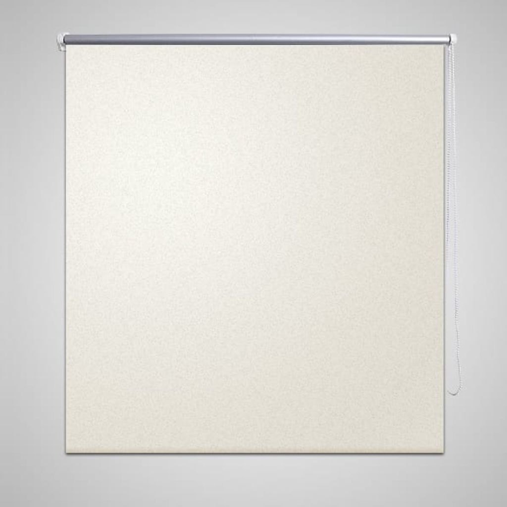 Verdunkelungsrollo 120 x 175 cm creme