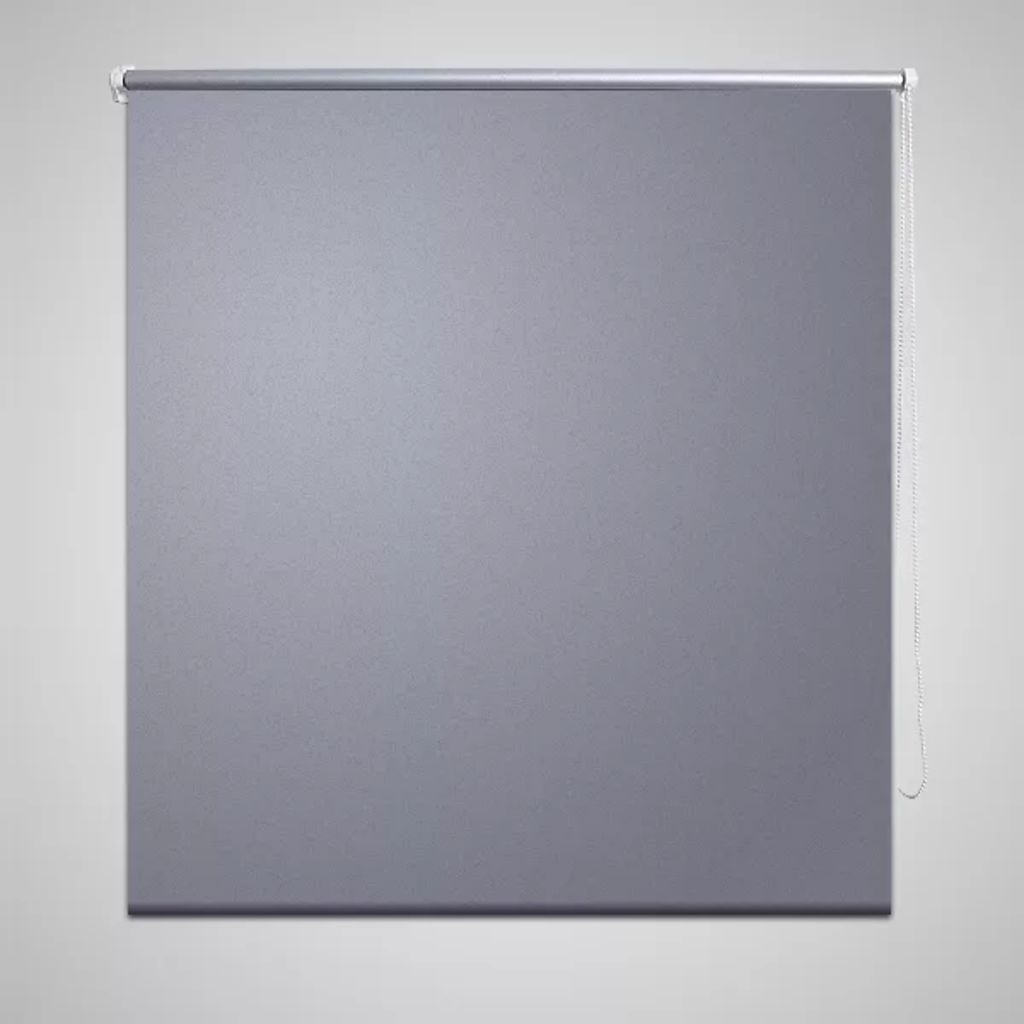 Verdunkelungsrollo 140 x 175 cm grau