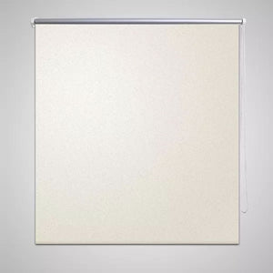 Verdunkelungsrollo 80 x 230 cm creme