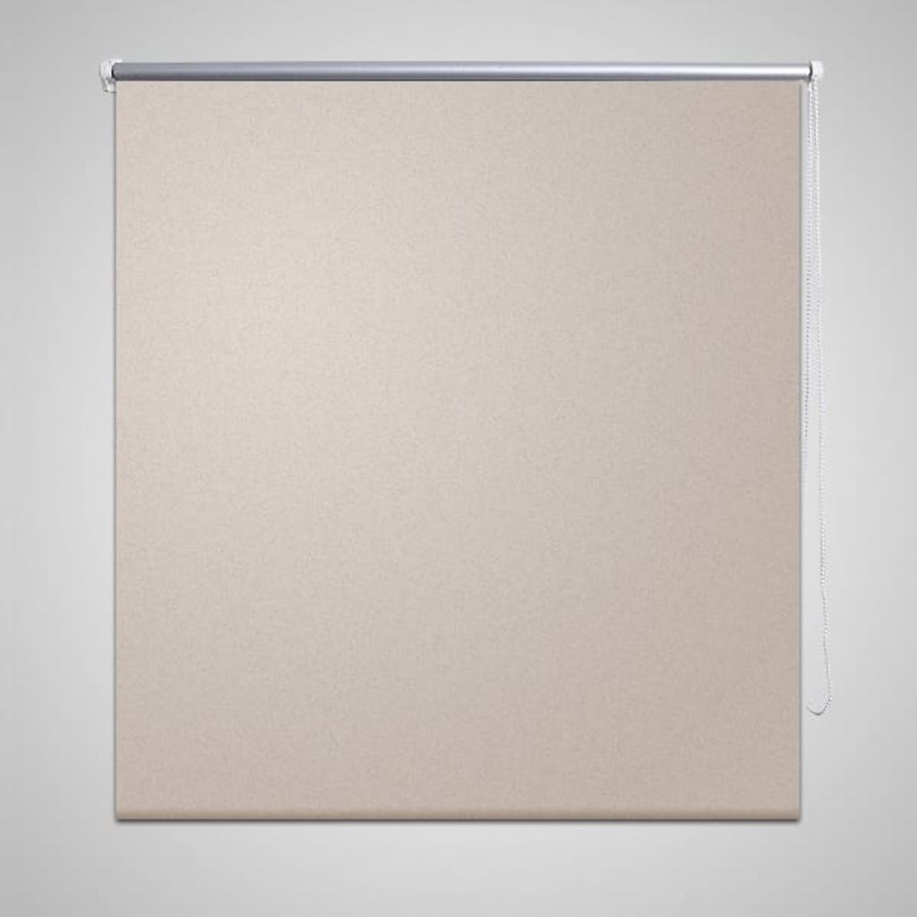 Verdunkelungsrollo  140 x 230 cm beige Stilecasa