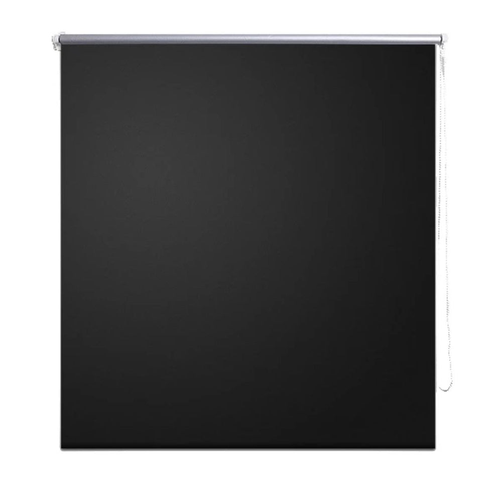 Verdunkelungsrollo 160 x 230 cm schwarz Stilecasa