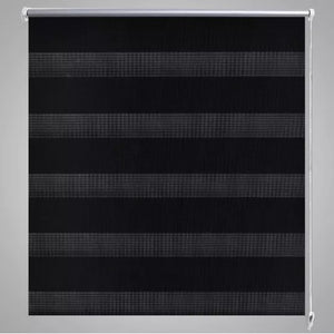 Doppelrollo 40 x 100 cm schwarz