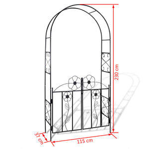 Gartentor Rosenbogen Rankgitter Rosensäule Spalier Pergola Stilecasa