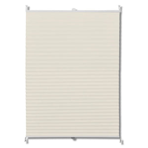 Plissee Faltrollo Rollo Plisseerollo 40x200cm Creme VIDAXL