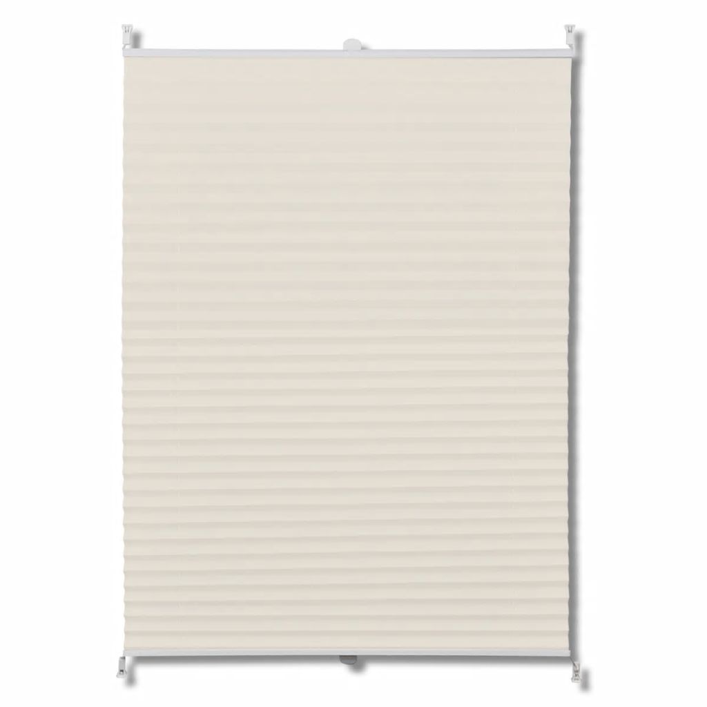 Plissee Faltrollo Rollo Plisseerollo 50x100cm Creme Stilecasa