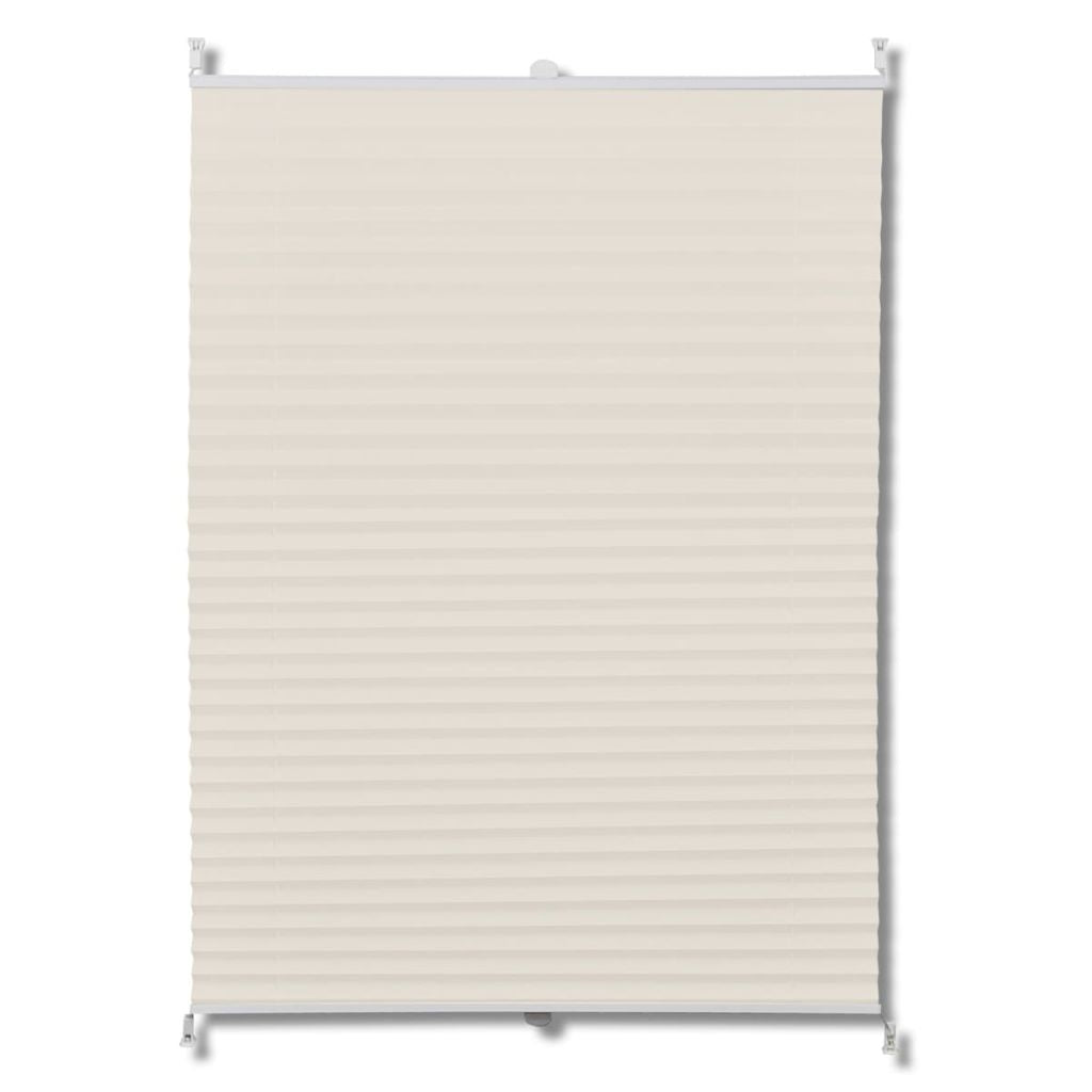 Plissee Faltrollo Rollo Plisseerollo 50x125cm Creme