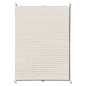 Plissee Faltrollo Rollo Plisseerollo 50x125cm Creme