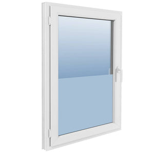 vidaXL Fensterfolie Milchglasfolie Selbstklebend 0,9x5 m