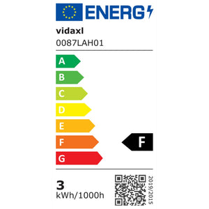 LED-Wandleuchte Edelstahl Zylinderform Schwarz mit Sensor