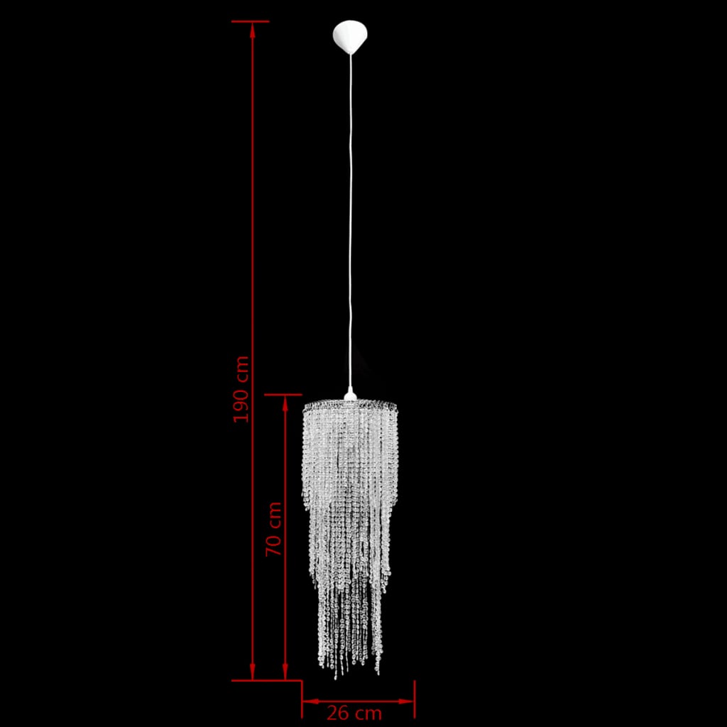 Kronleuchter 26x70 cm