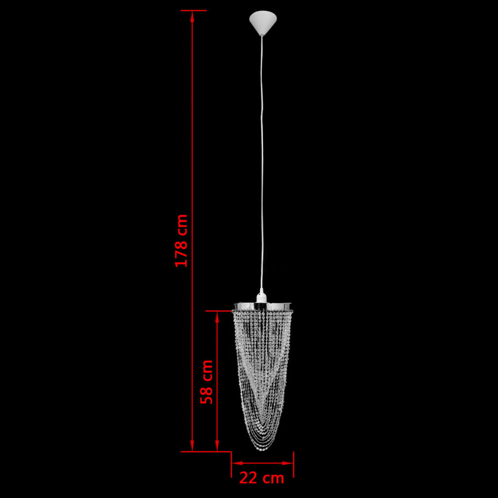 Kronleuchter 22x58 cm