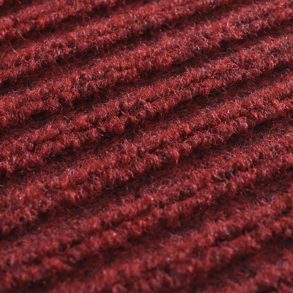 Rote PVC Türmatte 90 x  120 cm