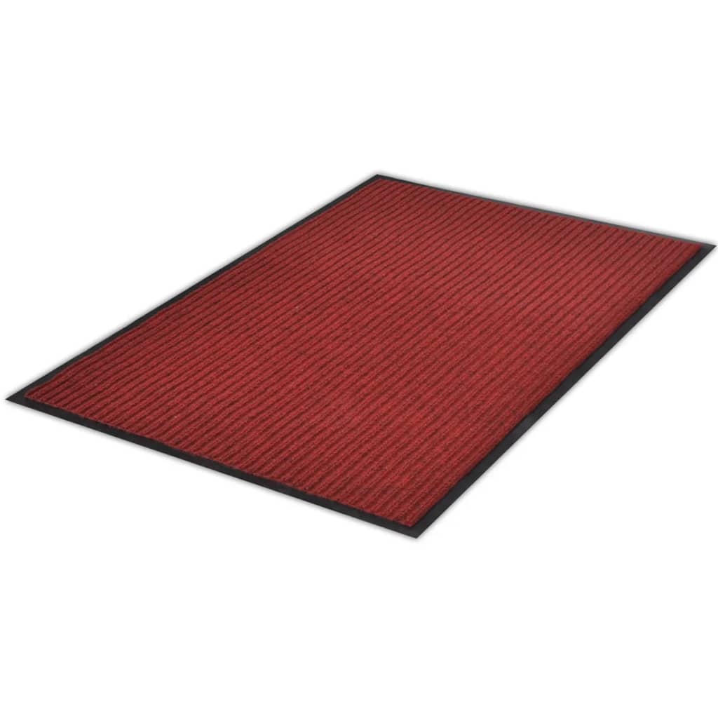 Rote PVC Türmatte 90 x  120 cm