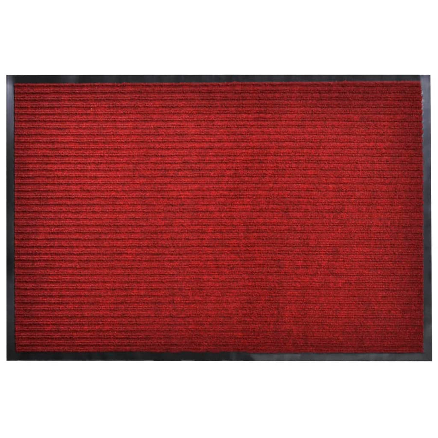 Rote PVC Türmatte 120 x 180 cm Stilecasa