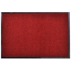 Rote PVC Türmatte 120 x 180 cm Stilecasa