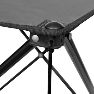 Klappbarer Campingtisch grau