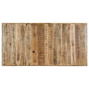 Esstisch 140x70x75 cm Raues Mangoholz