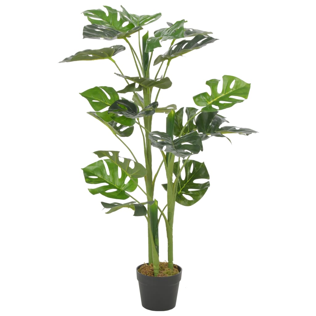 Künstliche Pflanze Monstera mit Topf Grün 100 cm Stilecasa