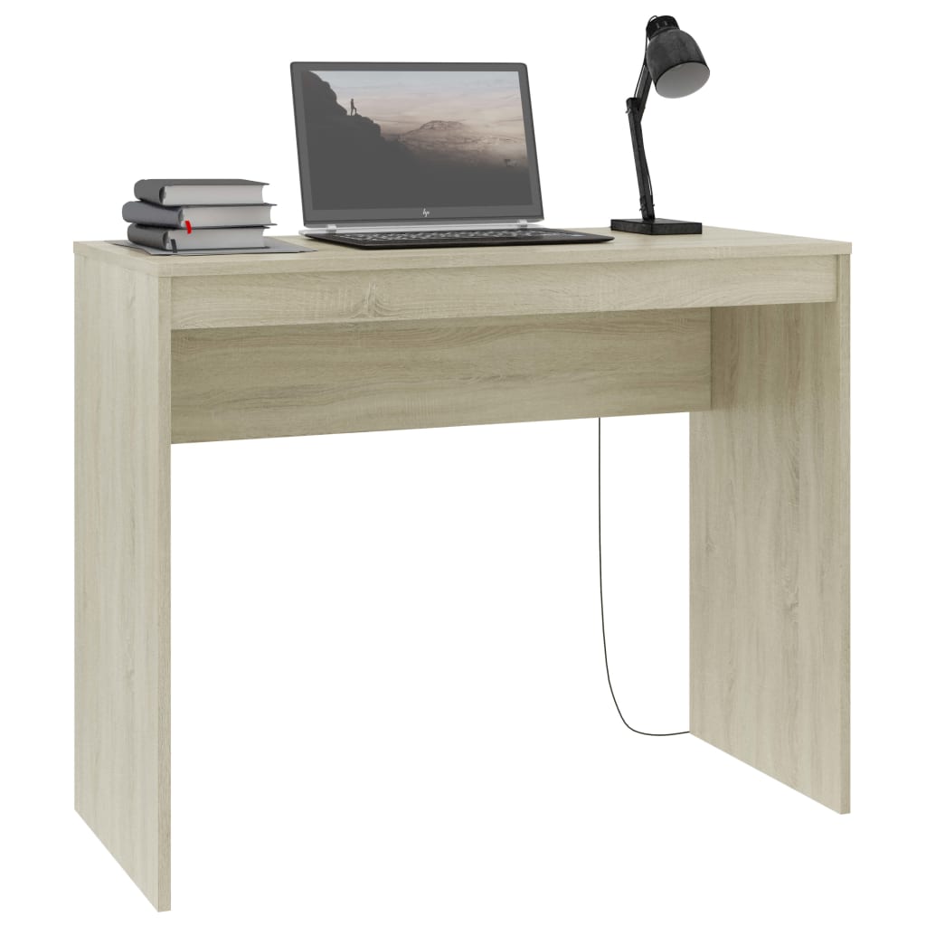 vidaXL Schreibtisch Sonoma-Eiche 90x40x72 cm Holzwerkstoff