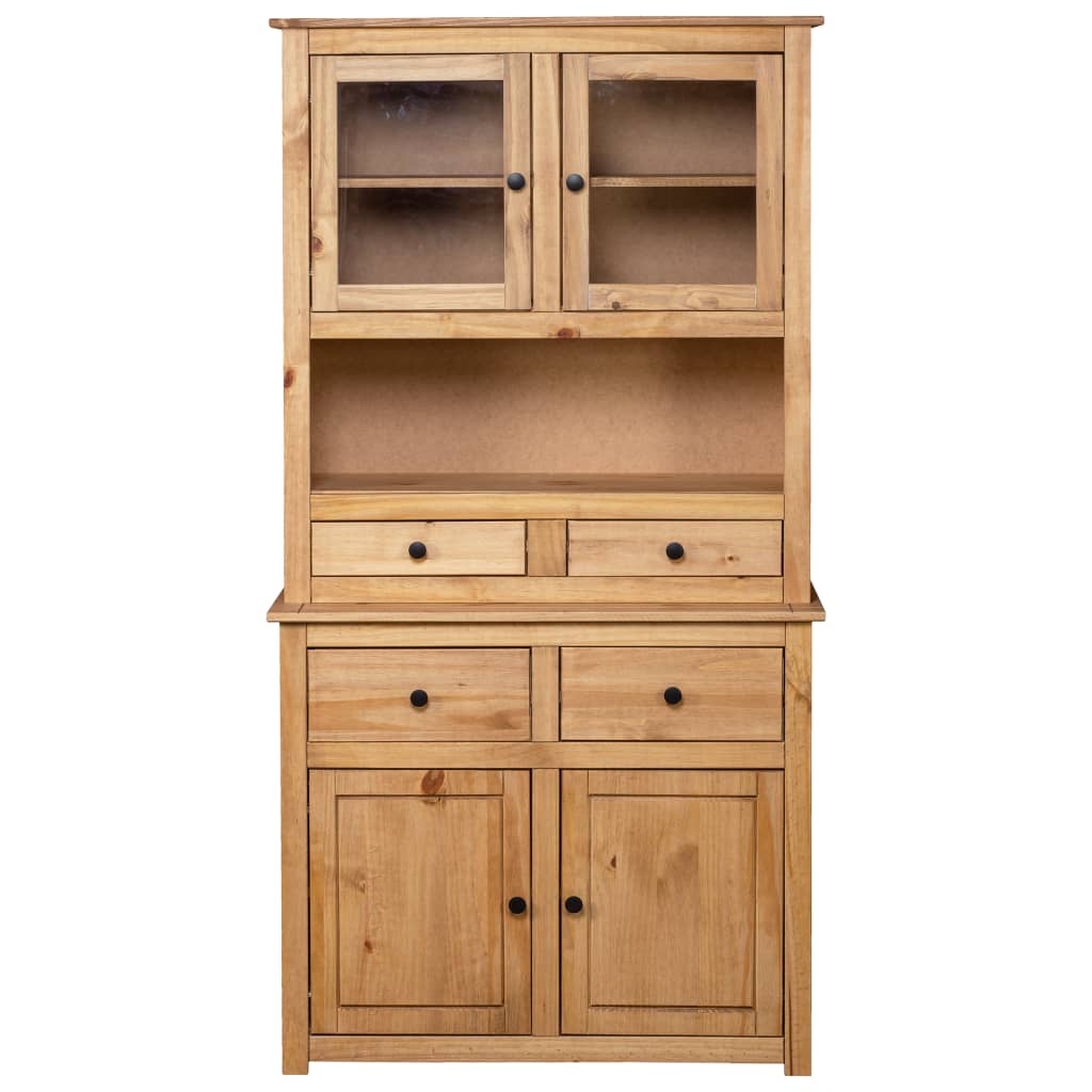 vidaXL Highboard 93x40,5x180 cm Kiefernholz Panama