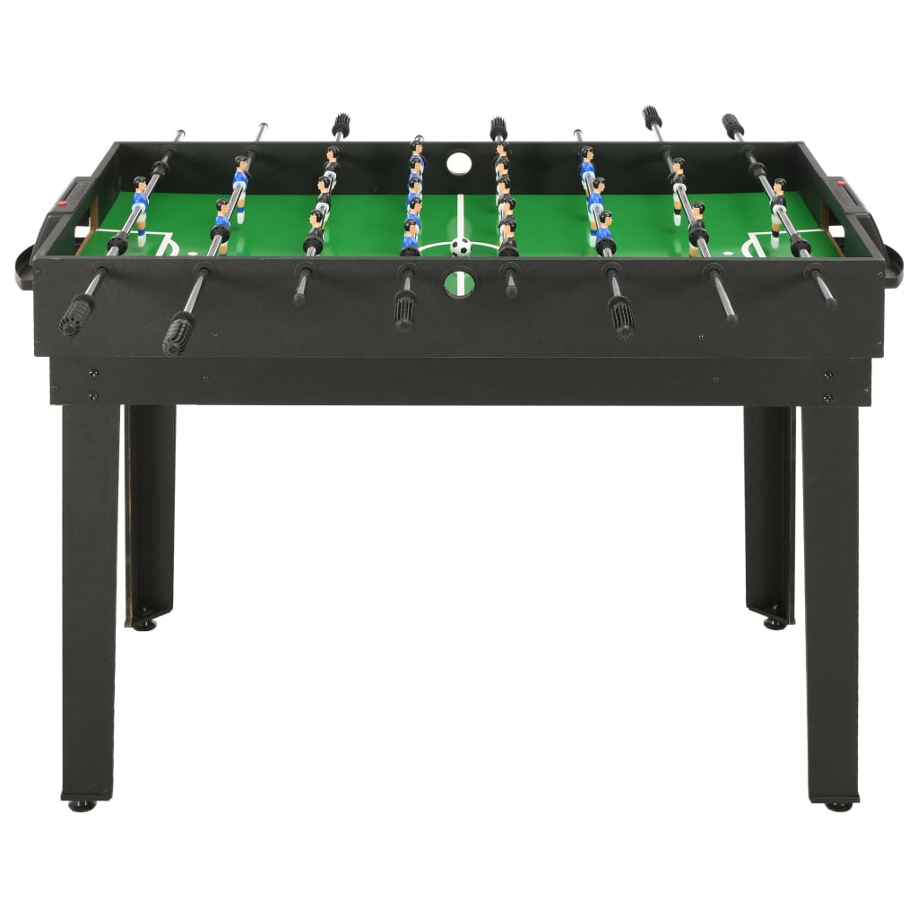 vidaXL 15-in-1 Multigame-Tisch 121×61×82 cm Schwarz