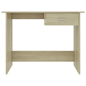 Schreibtisch Sonoma-Eiche 100x50x76 cm Holzwerkstoff Stilecasa