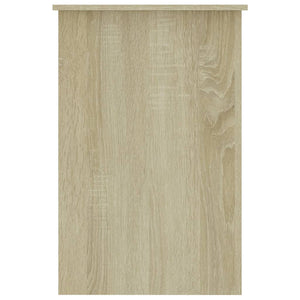 Schreibtisch Sonoma-Eiche 100x50x76 cm Holzwerkstoff Stilecasa